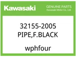 Kawasaki Oem Part 32155-2005 Pipe,f.black New. Price: $37.02.