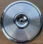 Harley Oem Heritage Softail 8" Round Chrome Air Cleaner Filter Cover 80 Cu Inch Used. Price: $64.99.
