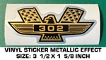Ford Performance Eagle Emblem Logo 302 - Shelby Mustang Vinyl Decal Sticker New. Price: $6.46.