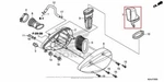 New Oem Honda Air Cleaner Duct. Price: $54.95.