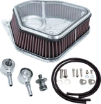 Alloy Art - 2.8M8P Boom Box Air Cleaner Kit Clear Cover Street Glide Efi New. Price: $405.00.