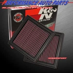 Two K&n 33-2399 Hi-flow Air Intake Filters For 2009-2020 Nissan 370Z More New. Price: $137.98.