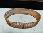 Oval Wire Mesh Air Cleaner Element Screen For Harley Shovelhead Ironhead Used. Price: $10.00.