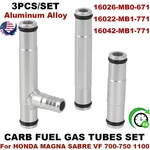 Cnc Carb Fuel Gas Tubes Kit For Honda Magna Sabre Vf 700-750 1100 1983-1986 New. Price: $11.99.