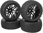 12MM Hex Wheel Rims Rubber Tires 88MM For 1/10 Rc Off-road Car Truck New. Price: $22.06.