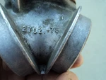 Harley 27021-78 Intake Manifold, Sportster, Shovelhead '78-'84 Rubber Band Style Used. Price: $28.00.