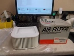 Nos Oem Yamaha Air Cleaner Element 1983-1993 XYZ12 XYZ13 26H-14451-00 New. Price: $33.99.