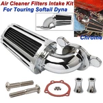 Air Cleaner Filters Intake Kit For Harley Touring Twin Cam Softail Fat Boy Fxr New. Price: $129.63.