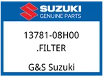 Suzuki Oem Part 13781-08H00 Filter New. Price: $17.02.