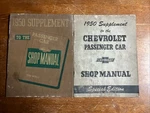 Chevrolet Shop Manual For Passenger Cars Repair Guide Original Vintage 1949-50 Used. Price: $30.00.