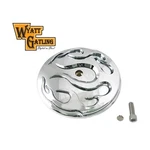 Wyatt Gatling Chrome Flame Air Cleaner Cover Insert 34-1438 New. Price: $51.23.