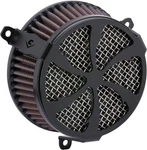 Cobra Air Cleaner Kit Swept Black Motorcycle Street Bike 06-0467-01B-SB New. Price: $293.07.