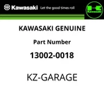 Kawasaki Genuine Pin Piston 13002-0018 New. Price: $60.81.