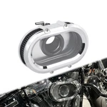 Oval Stage Chrome Air Cleaner For Harley 2024-2025 Touring Street Glide Flhxse New. Price: $240.99.