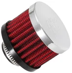 K&n 62-1340 Crankcase Vent Filter 5/8" Clamp-on Chrome Reusable Washable Plug-n- New. Price: $40.50.