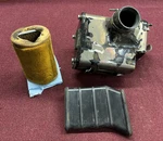 Oem 1974 1975 Yamaha DT175 DT100 Enduro Airbox Cleaner, Duct, Element, Joint Used. Price: $89.50.