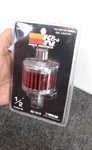 K&n Crankcase Vent Filter With Chrome Top 62-1015 2" X 1.5" 0.875" Gi New. Price: $35.00.