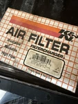 K&n RU-0810 Universal Clamp-on Air Filter New. Price: $35.00.