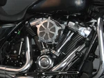 Air Intake Breather Gray Cnc For Harley Softail Fatboy 18-UP Fltr Flhr FLHX17-24 New. Price: $108.20.