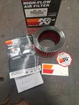 K&n Air Filter #BM-1298 Bmw 1200 C/r New. Price: $85.00.