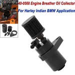 Cnc Air Cleaner Engine Breather Oil Collector Kit For Harley Custom Indian Bmw New. Price: $48.44.