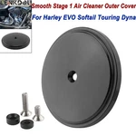 For Harley Smooth STAGE1 Air Cleaner Outer Cover Touring Road Glide Softail Dyna New. Price: $20.05.