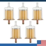 5PC 3/8" Fuel Filters Industrial High Performance Inline Gas Universal New. Price: $8.86.