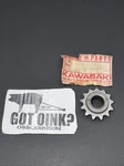 Kawasaki 1974-79 KZ400 EN450 Nos 13T Starter Sprocket #21053-002 New. Price: $27.95.