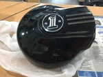 Harley Davidson Oem Air Cleaner Assembly With Number One Skull INSERT#61300536 Used. Price: $200.00.