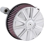 Arlen Ness Chrome Big Sucker Stage Air Cleaner W/ 10 Gauge Cover M8 17-23 New. Price: $287.95.