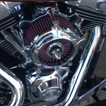 Cnc Turbine Air Cleaner Intake Filter For Harley Sportster Iron XL883 1200 48 72 New. Price: $75.99.