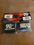 New K&n Pre Charger Air Filter Cover Screen PL-1004PK Black Blk. Price: $20.99.