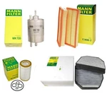 Oem Mann Fuel Oil & Cabin Air Filters Kit For Mercedes R230 SL500 SL550 5.0 5.5L New. Price: $114.96.