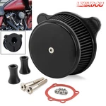 Smooth Air Cleaner Intake Filter For Harley Electra Glide Road King Dyna Softail New. Price: $66.47.