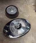 00-06 Harley-davidson Fat Boy Softail Flstf Air Cleaner Filter Box Assembly Used. Price: $70.00.