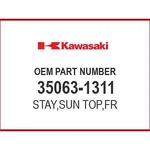 Kawasaki Stay,sun Top,fr 35063-1311 Oem New. Price: $61.21.