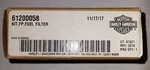 New Genuine Oem Harley-davidson Fuel Filter Kit 61200058. Price: $20.00.