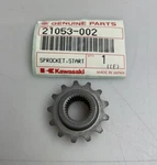 1974-1996 Kawasaki KZ400 KZ440 EN450 EN500 Nos 13T Starter Sprocket 21053-002 New. Price: $57.99.
