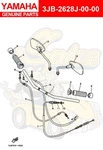 Yamaha Cap, Grip 3JB-2628J-00-00 Oem New. Price: $19.00.