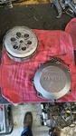 2000- 2002 Yamaha YZ426 Oem Complete Clutch Basket Plates Hub Inner Outer WR426F Used. Price: $150.00.