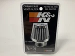 K&n 62-1600WT Crankcase Vent Filter Breather, Clamps On 3/8"-1/2" Tubing New. Price: $13.45.