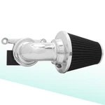 Chrome Cone Air Cleaner Filter Fit Harley Touring Fl 08-16 Softail Fat Boy 16-17 New. Price: $169.57.