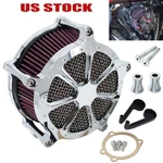 Cnc Air Cleaner Intake Filter For Harley Road King Electra Glide Softail Dyna Us New. Price: $60.41.