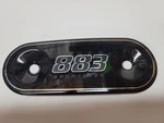 Harley-davidson Trim Insert Cover Black Used. Price: $25.00.