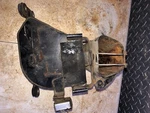 Honda 1970 1971 CB100 CL100 Air Cleaner Tool Box Assembly Used. Price: $45.00.
