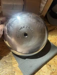 Vintage Harley Davidson Screamin' Eagle Air Cleaner Cover Round 7 Chrome Used. Price: $40.00.