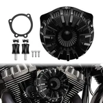 Black Air Cleaner Filter For Harley Softail Fls 00-15 Dyna Street Bob Fxdb 00-17 New. Price: $59.99.