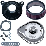 S&s Cycle 170-0441 Mini Teardrop Stealth Air Cleaner Kit Chrome For Hd Sof New. Price: $356.36.