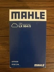 Mahle Bmw Motorcycle Air Filter Element Lx 984/5 New. Price: $19.99.