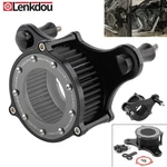 Black Air Cleaner Intake Filter For Harley Touring Softail Dyna 93-17 Road King New. Price: $39.82.